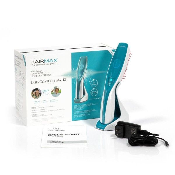Hairmax Ultima 12 Classic Lasercom Hair Growth Laser Light Combo