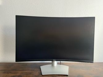 Dell 32” 4K curved monitor