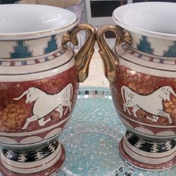 Chinese Pair Of Vases