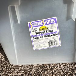 4 Storage Crates