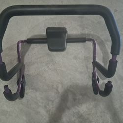 Purple Ab Roller Plus Crunch Rocker Abdominal Exercise Machine