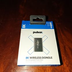 Pulsar Gaming Gears - 8K Wireless Dongle, Ultra-Fast 8000Hz Polling Rate, Extreme Precision & Responsiveness (Black)