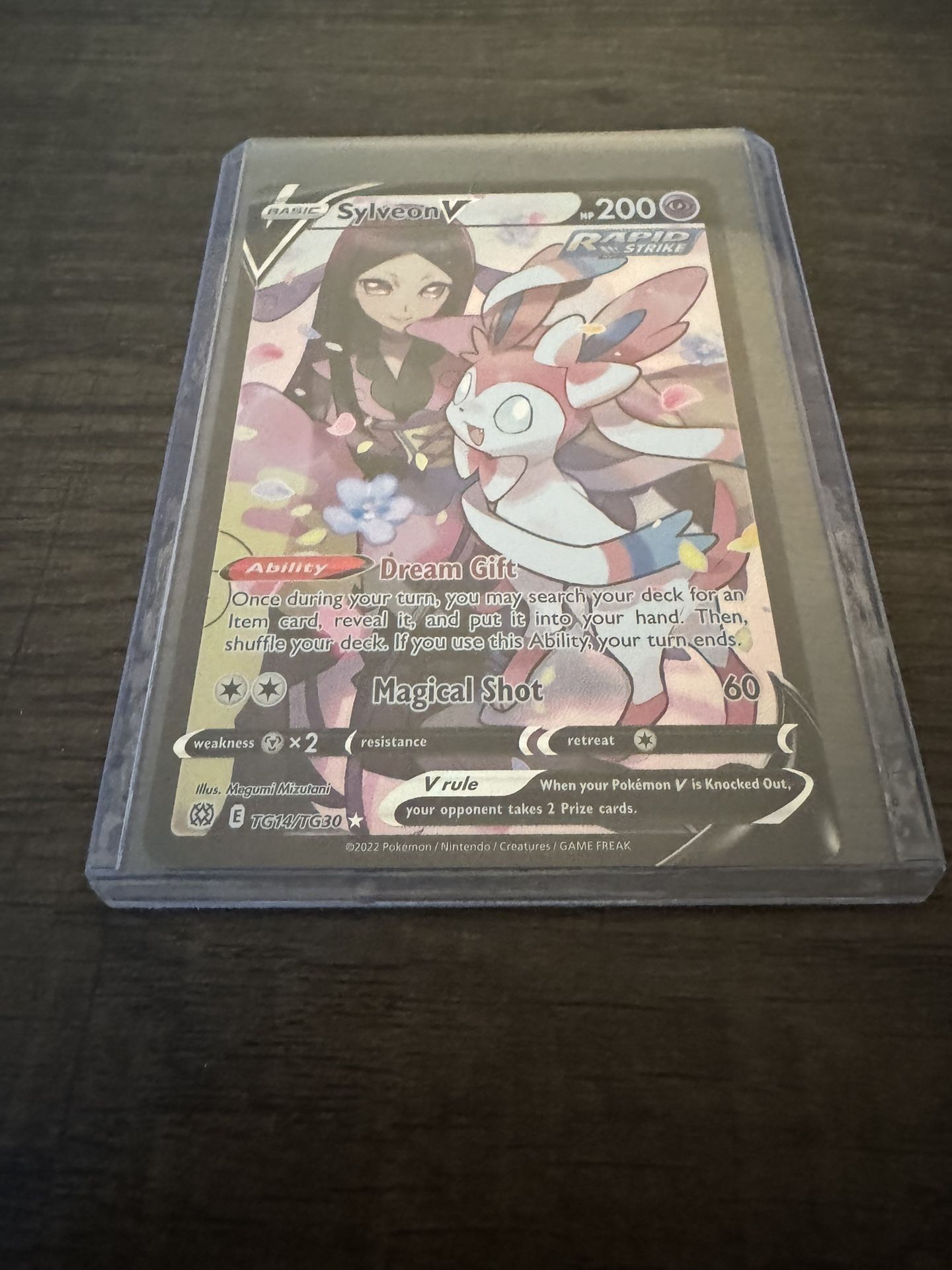 Pokémon Sylveon Full Art Trainer Card