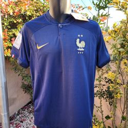 France Home World Cup Soccer Jersey 2022