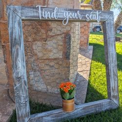 Seating chart Wedding Decor