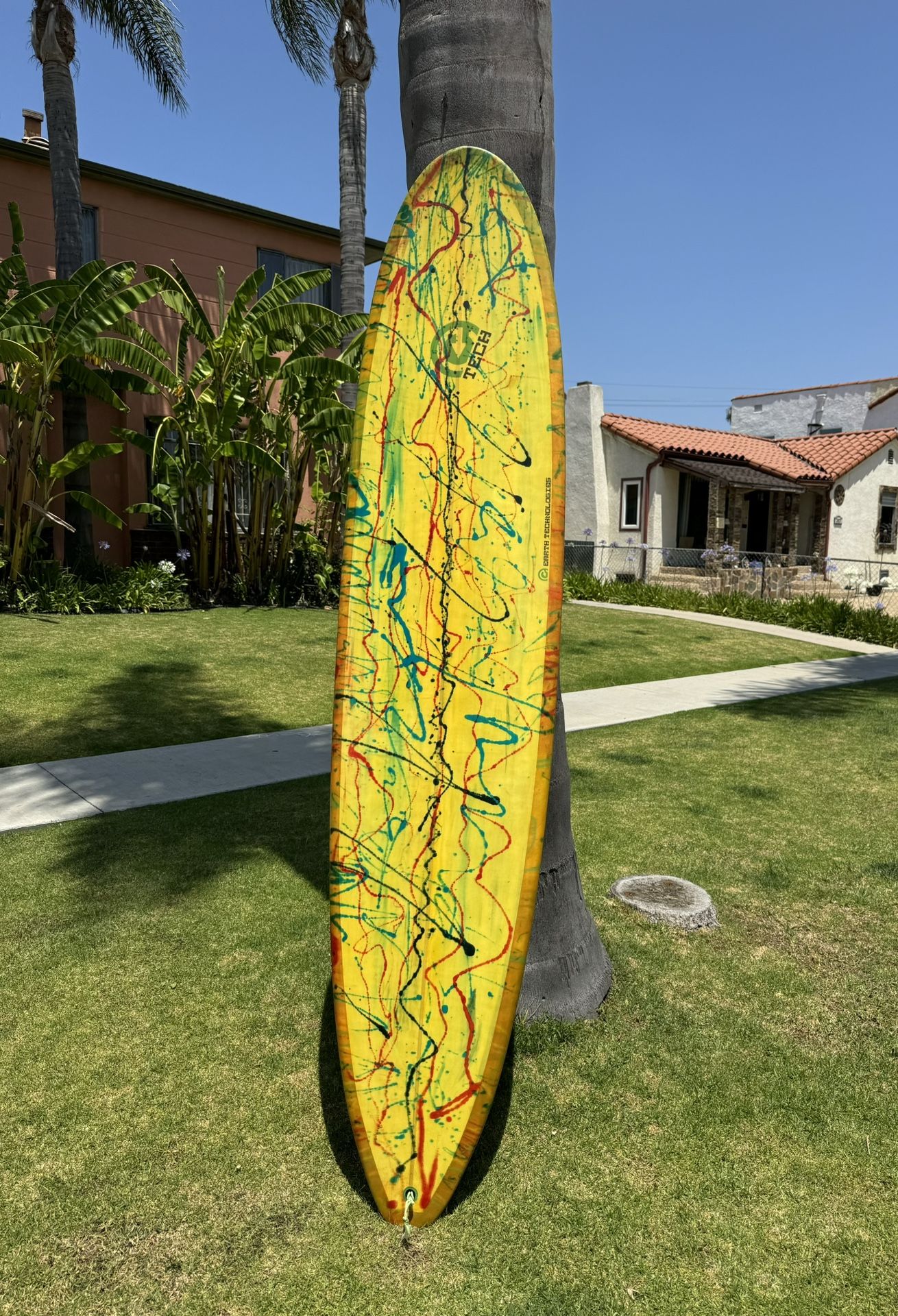 8 Foot Earth Longboard Surfboard