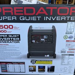 Predator 3500 Watt Super Quiet Inverter Generator!!