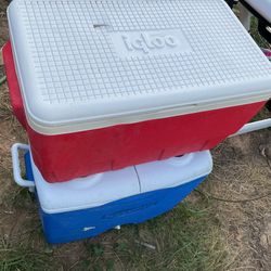 Two Good Coolers, Just On Time For The Weekend (NO SHIPPING)