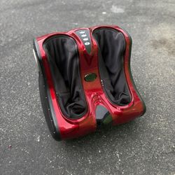 Leg Foot & Calf Heating Rolling Massager Vibration