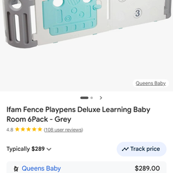 Ifam playpen and playmat