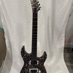 Custom ESP  LTD  M‑10 electric guitar , upgraded 