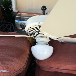 White Ceiling Fan AVAILABLE Today
