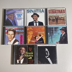 Lot of 8 Frank Sinatra CDs Swingin Best Trilogy Hits Blue Eyes + More