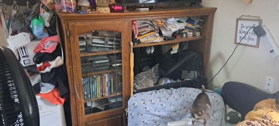 Free tv cabinet.