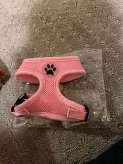 Brand new dog harness is XS