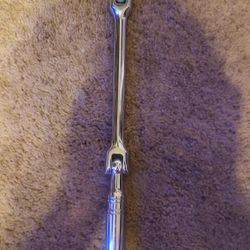 SNAP ON Tool WA28AFL 7/8” Double Flex Head Pass Through Ratchet 