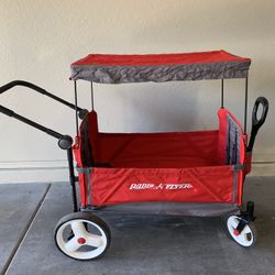Radio Flyer Stroll Wagon with Rain Cover $120 OBO