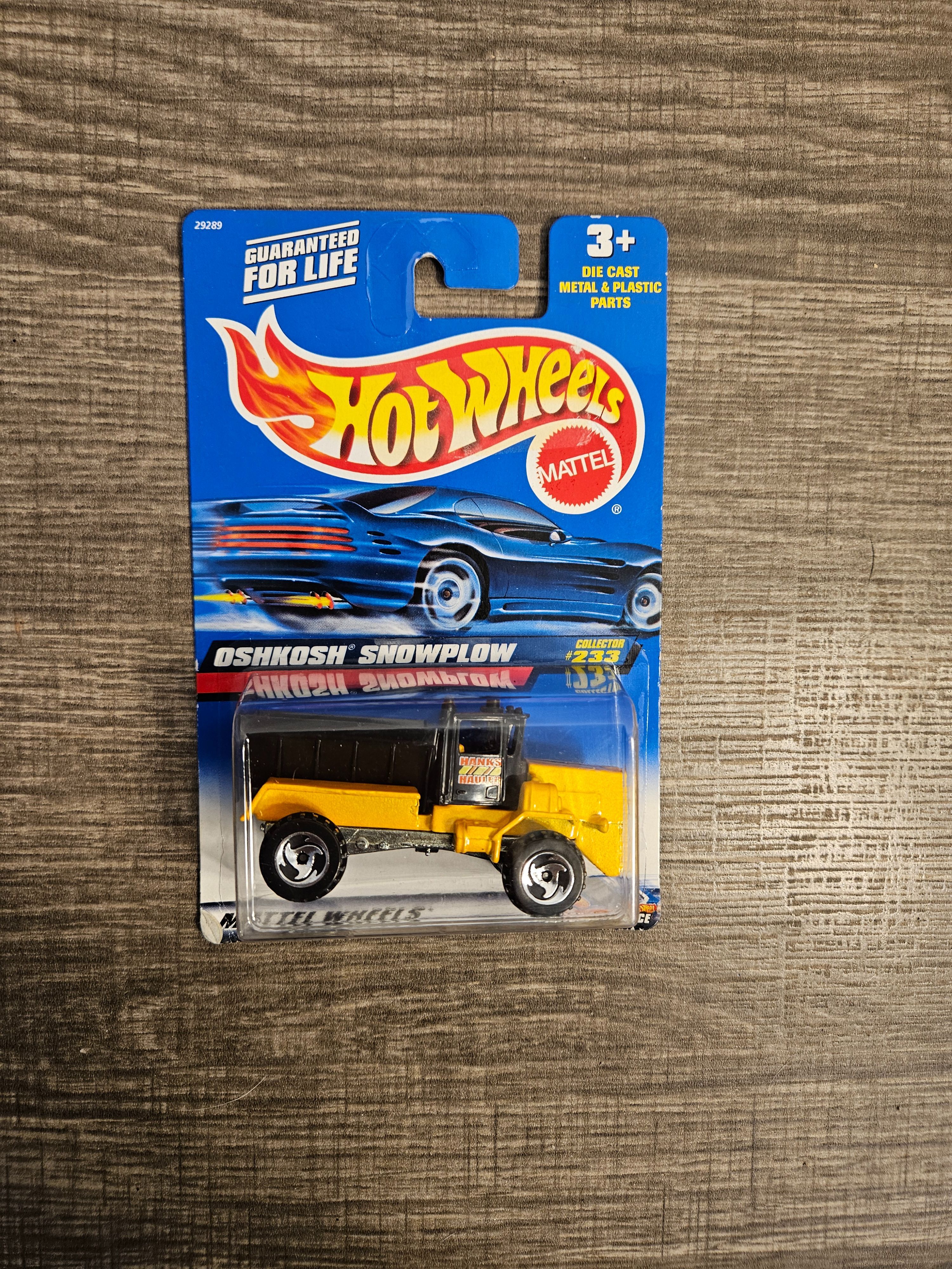 Hot Wheels Oshkosh Snow Plow -- ITEM #2087