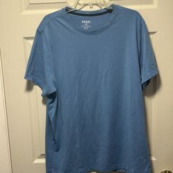 Rhone Men's T-Shirt Short Sleeve XXL Blue Workout  Lightweight Gym Yoga Soft