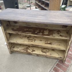 Old Wooden Shelf