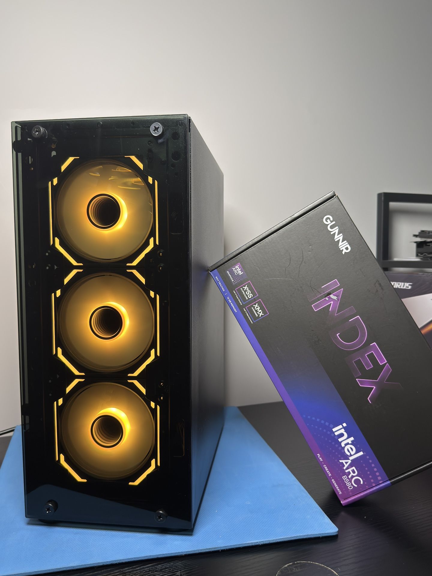 Custom Gaming PC Ryzen 7 3700X Intel Arc B580 12GB 1TB SSD Fast 1080p Desktop