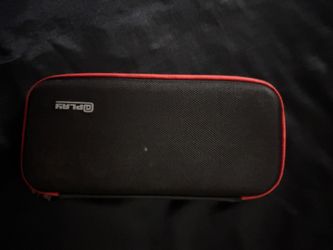 QPLAY Hard Shell Carry Case Black Red