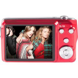 Polaroid Iex29-red 18.0 Megapixel Digital Camera - 10x Optical/4x