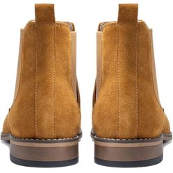 Cestfini Chelsea Boots Men Classic Elastic Dress Boots Casual Men's Chelsea Ankle Boots
