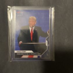 Donald Trump 2020 Debate Topps Now #9