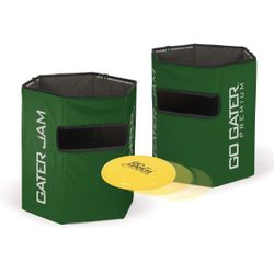 EastPoint Sports Go! Gater Folding Gater Jam Disc Toss Game - Outdoor Games Set with Frisbee Golf Disc and Collapsible Disc Golf Basket