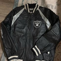 Raiders Jacket Size Large