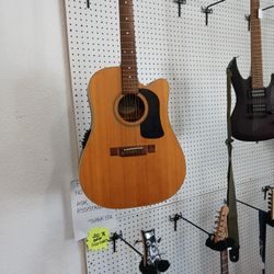 Washburn Acoustic Electric WD 20S CE W/ Hard Case