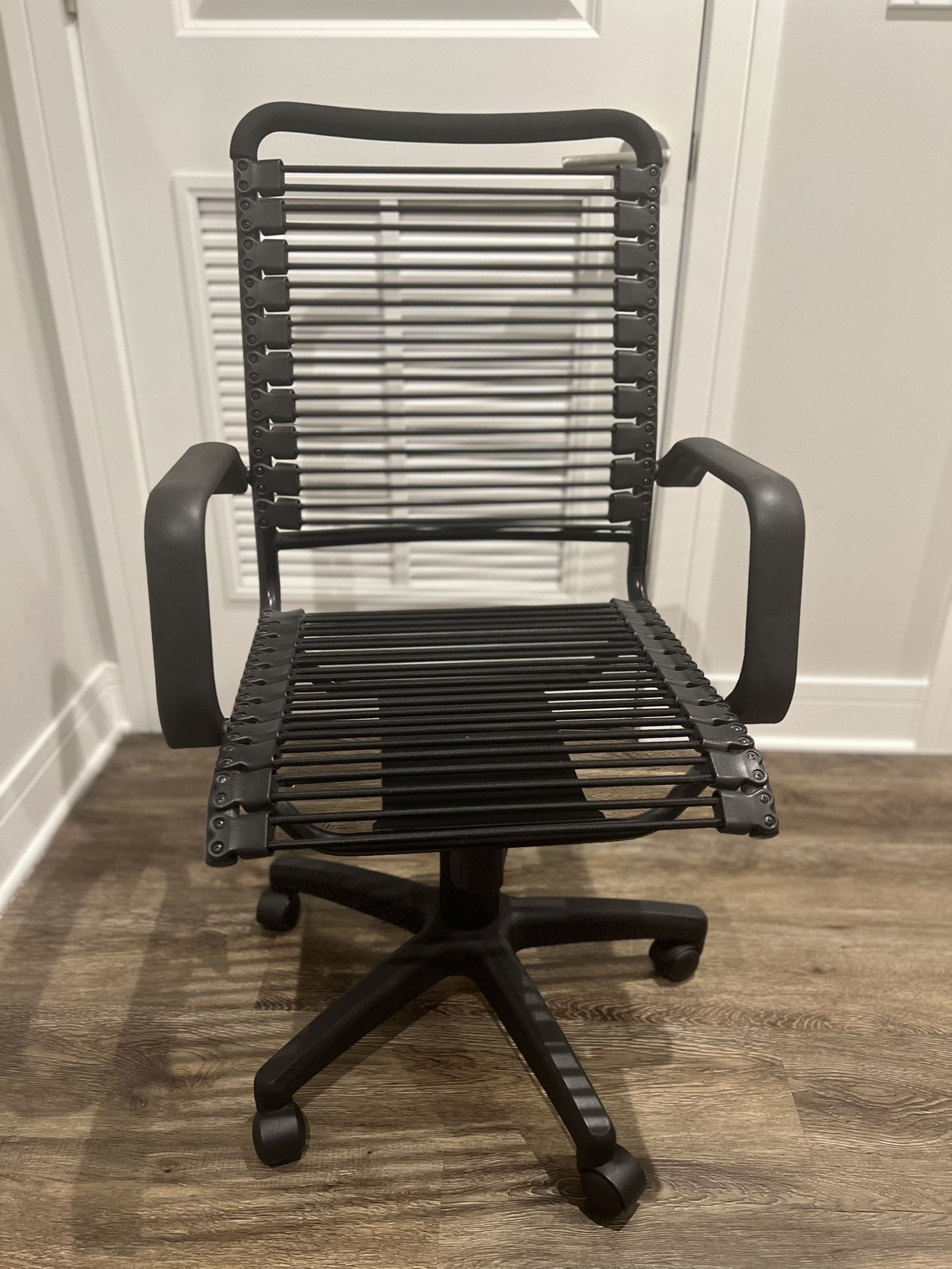 Adjustable Bungee Cord Office Chair - Black