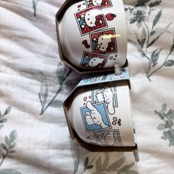 Hello Kitty And Cinnamon Roll Bowls