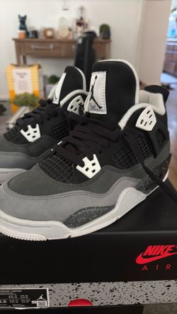 Kids Jordan 4 fear pack