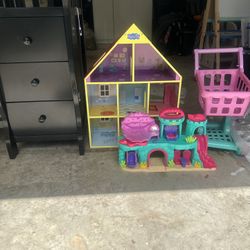 Peppa Pig And Mermaid Dollhouse 