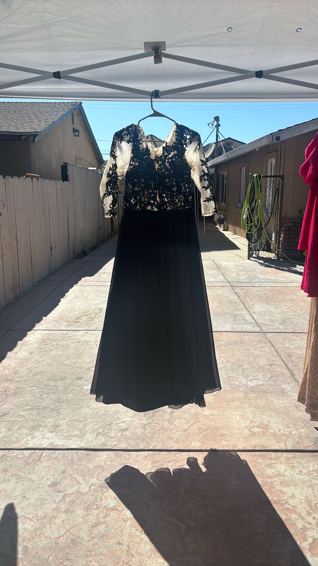 Prom Dress / Lace / Knee Slit XL