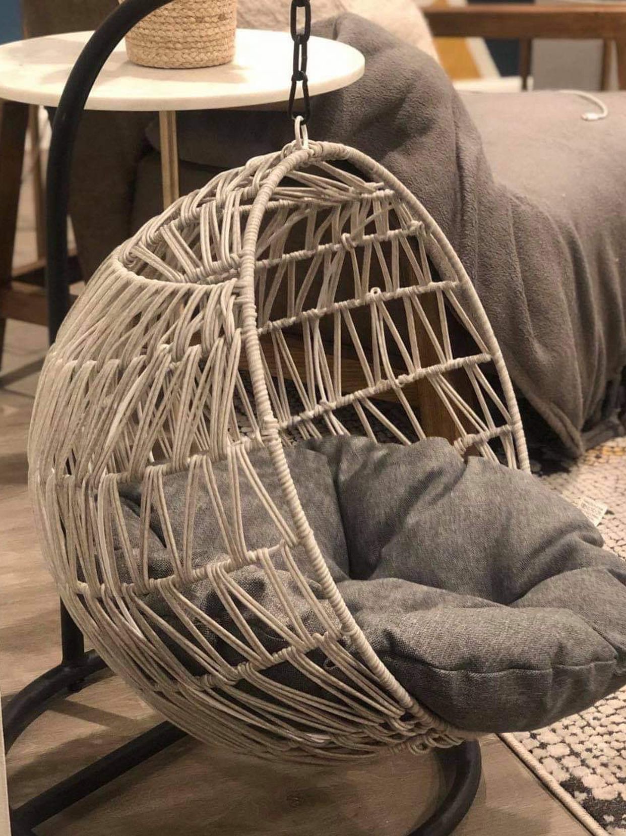 Wicker Rattan Hanging Hammock Pet Chair/Bed