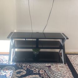 Black Tv Stand For 50-60 Inches Tv