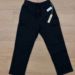 Essential Sweat Pants Black CHEAP