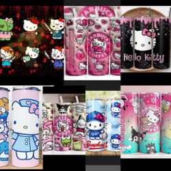 Custom Hello Kitty Tumblers
