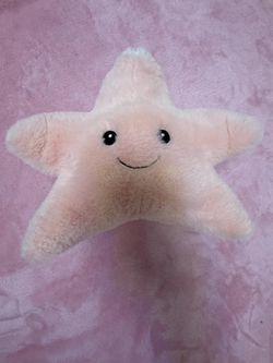 Pink Star Plush Stuffed Toy