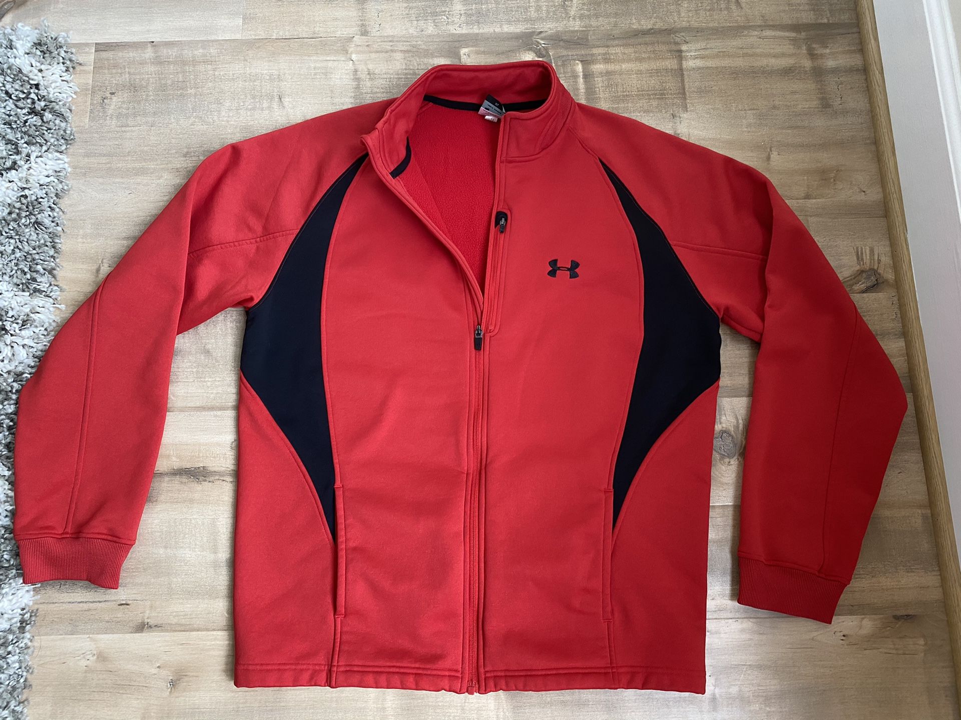 Men’s XL Red/Black Under Armour Jacket