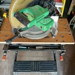 Hitachi Miter Saw With Stand
