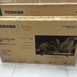 Toshiba 55” 4K Fire TV! Finance For $50 Down Payment!!
