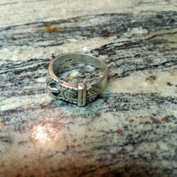925 Sterling Silver Original Belt Ring.