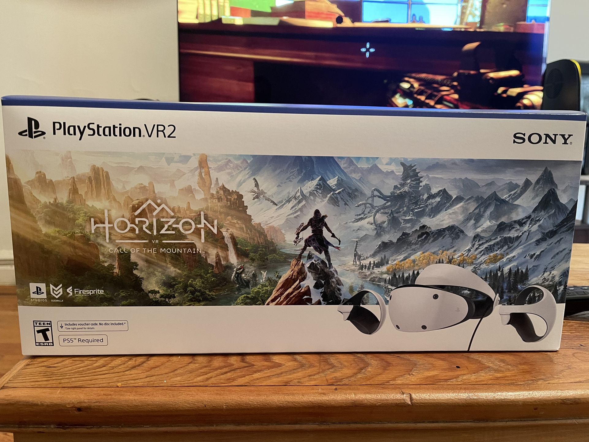 Sony PlayStation VR2 CFI-ZVR1 Horizon Call Of The Mountain Bundle