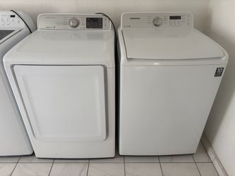 Samsung Washer & Gas Dryer