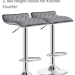 Adjustable Bar Height Stools