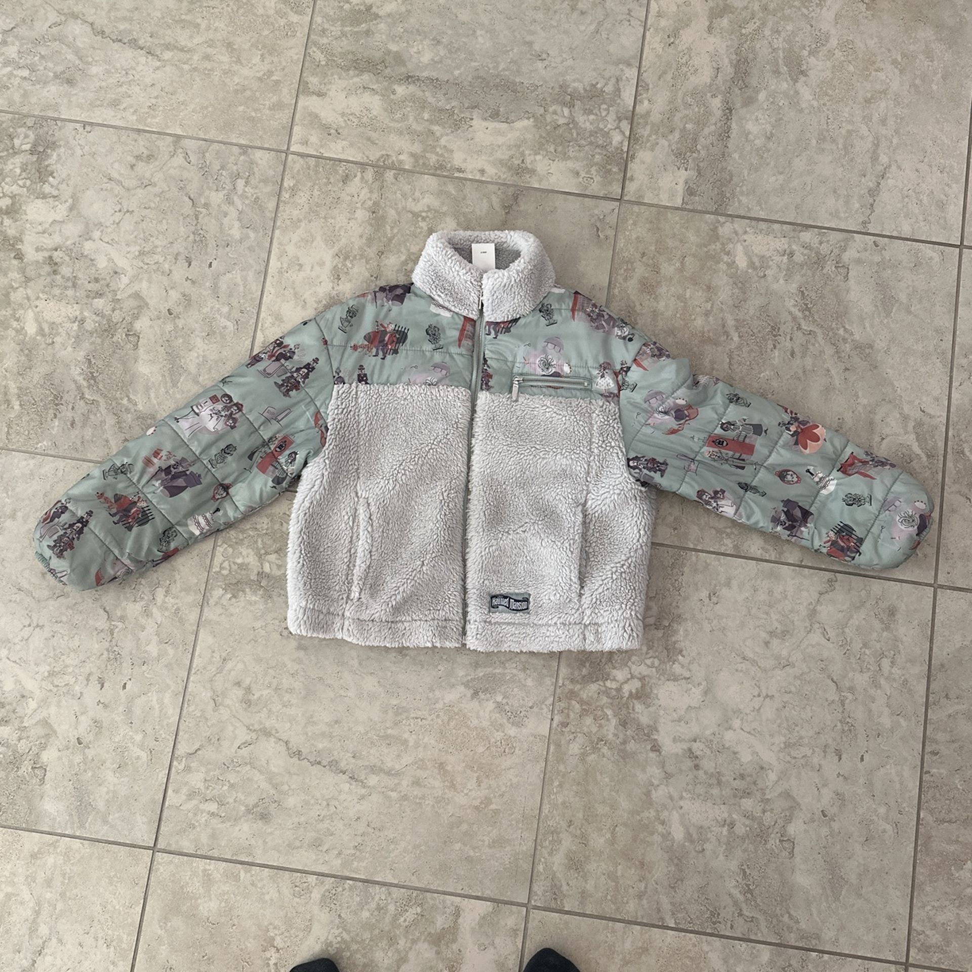 Disney Parks “The Haunted Mansion” Women’s Sherpa, Cropped Jacket - Size XS